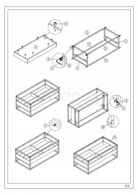 Журнальный столик SIGNAL HARMONY A, фото 3