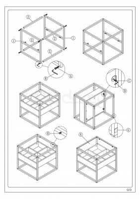 Журнальный столик SIGNAL HARMONY B, фото 3