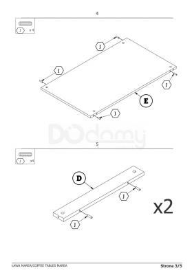 Журнальний столик SIGNAL Marea, фото 4