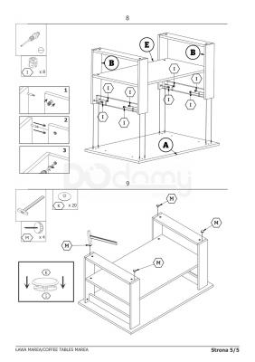 Журнальний столик SIGNAL Marea, фото 6