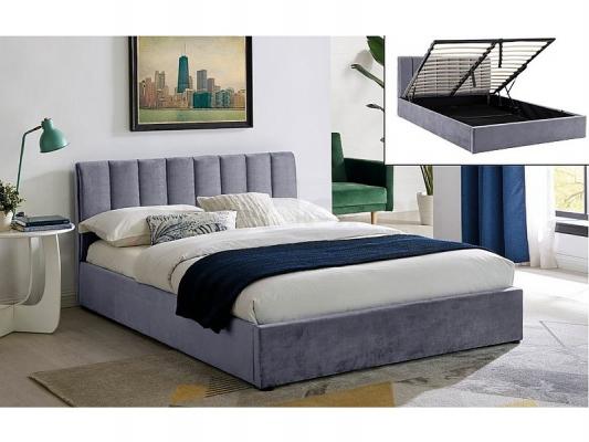 Ліжко Signal MONTREAL VELVET Сірий 140X200, фото 1