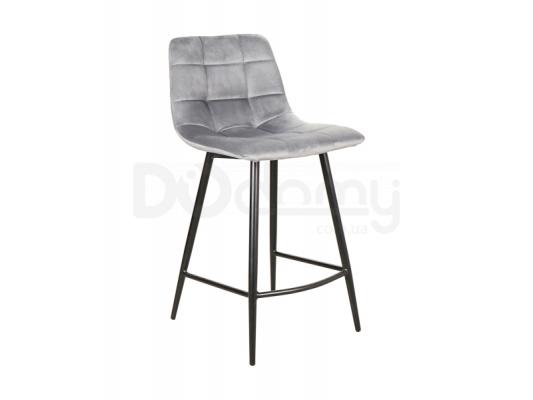 Полубарный стул Signal Mila H-2 Velvet Серый, фото 1