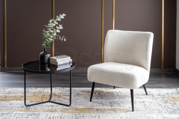 Крісло SIGNAL TEDDY BARANEK Білий, фото 3