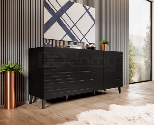 Комод CAMA NOVA Черный, фото 1