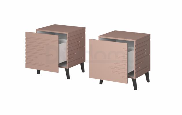 Прикроватные тумбы CAMA NOVA Розовый, фото 3
