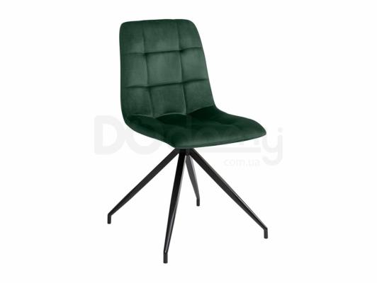 Крісло DODOMY Natty VEL зелений, фото 1