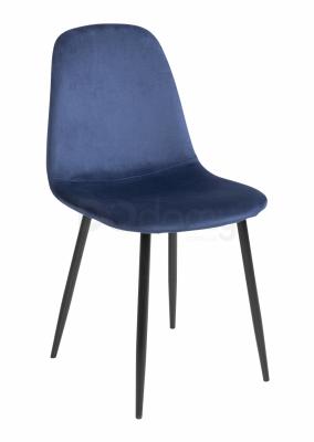 Крісло DODOMY Houston VEL синій, фото 1