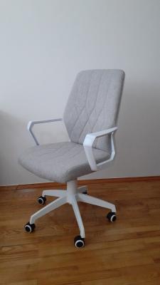 Крісло офісне HALMAR SPIN 2 Світло-сірий, фото 3