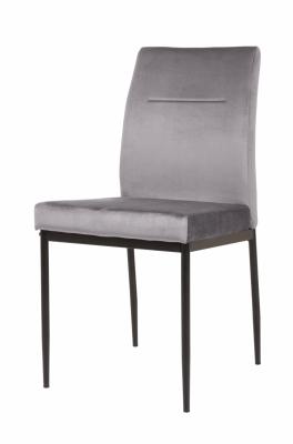 Крісло DODOMY Sia Velvet темно-сірий, фото 1