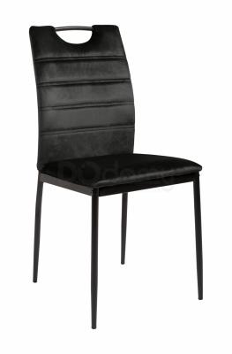 Крісло DODOMY  Loft Velvet  чорний, фото 1