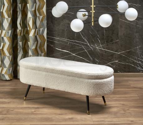 Скамья HALMAR AVEIRO Крем, фото 1