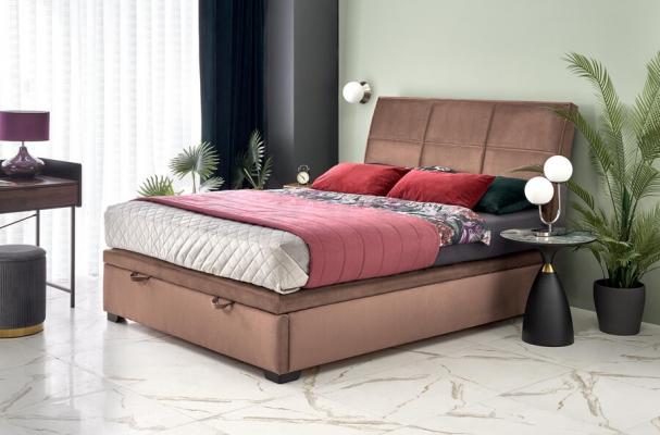 Кровать HALMAR CONTINENTAL 2 160 Беж (Monolith 09), фото 2