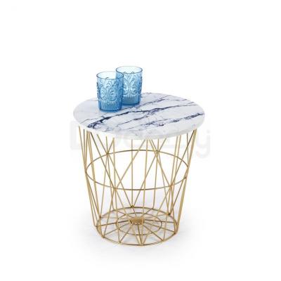 Журнальный столик Halmar HARISSA G белый, фото 1