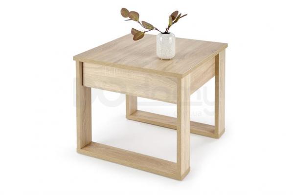 Журнальний столик Halmar NEA KWADRAT дуб сонома, фото 1
