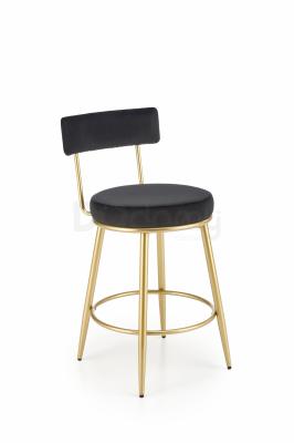 Напівбарний стілець HALMAR H-115 Чорний, фото 1