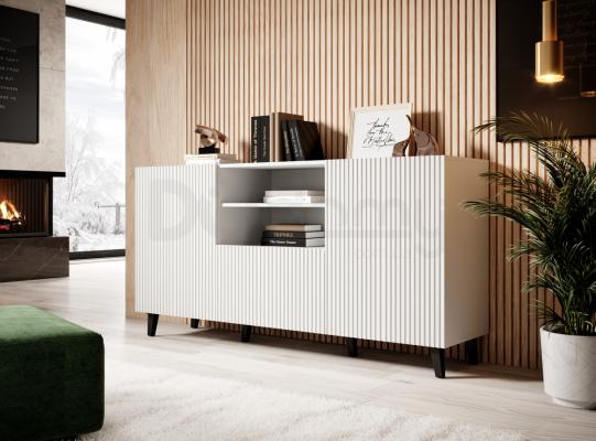 Комод CAMA PAFOS 150 2D1S Белый, фото 1