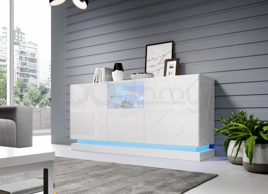 Комод CAMA QIU 2D1K Белый, фото 1