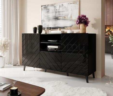 Комод CAMA ABETO Черный, фото 1