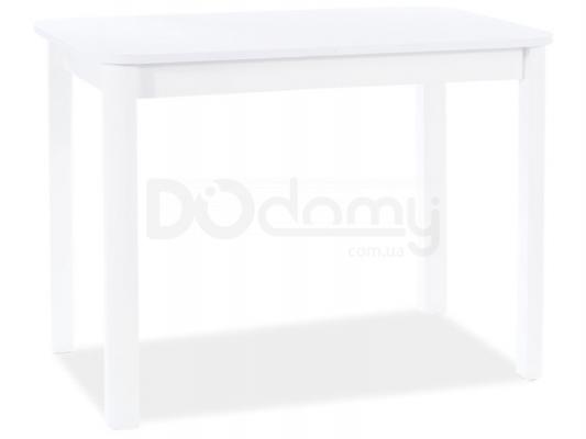 Стол SIGNAL Diego I 65x105 белый, фото 1