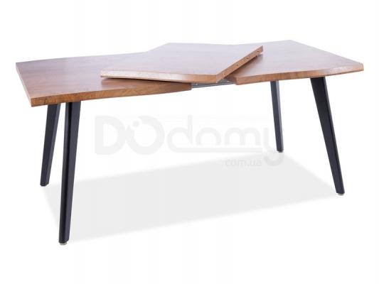 Стіл Signal FRESNO 120(180)X80 дуб /чорний, фото 2