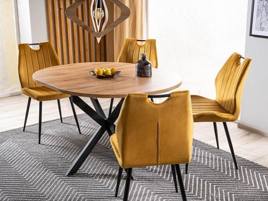 Стіл Signal Gaston дуб артизан/чорний, фото 2