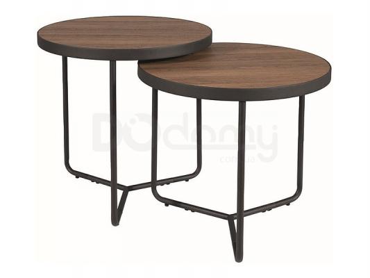 Комплект журнальних столиків SIGNAL PENELOPE Горіх, фото 1