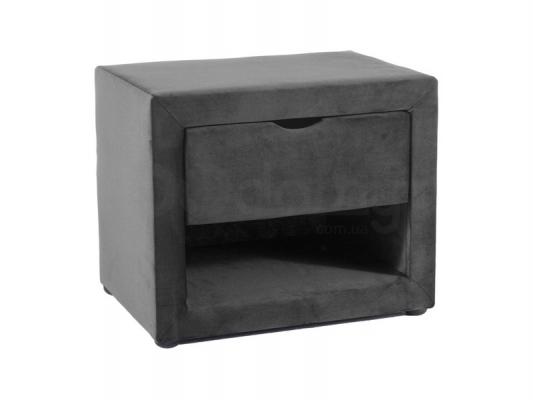 Прикроватная тумба SIGNAL ET-001 VELVET Серый BLUVEL 14, фото 1