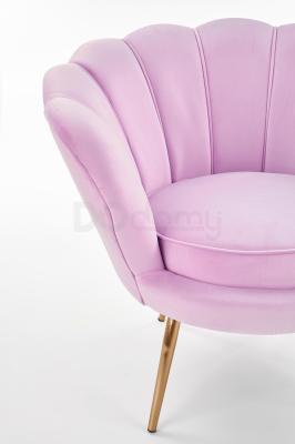 Кресло HALMAR AMORINO Фиолетовый, фото 4