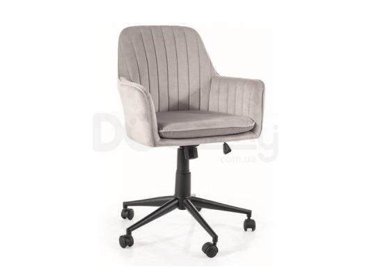 Офисный стул SIGNAL Q-886 VELVET Серый BLUVEL 03, фото 1