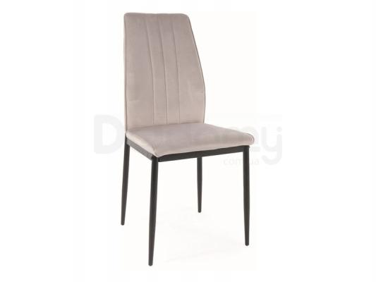 Стілець SIGNAL ATOM VELVET Світло-сірий (BLUVEL 03), фото 1