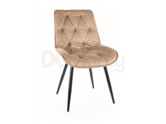 Крісло Signal Cherry II Velvet бежевий, фото 1