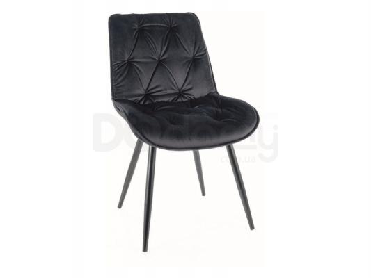 Кресло Signal Cherry II Velvet черный, фото 1