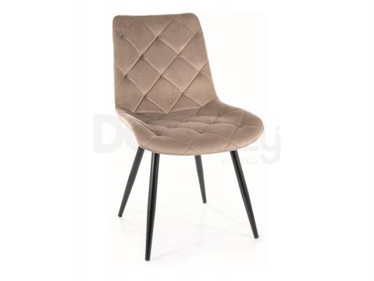 Крісло SIGNAL Ralph Velvet темно-бежевий, фото 1