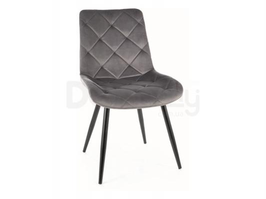 Крісло SIGNAL Ralph Velvet темно-сірий, фото 1