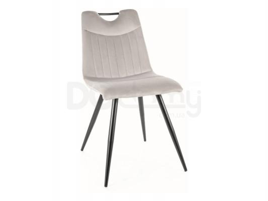 Крісло Signal Orfe Velvet світло-сірий, фото 1