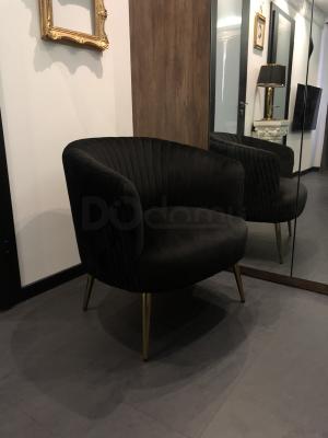 Крісло Halmar CROWN чорний, фото 2