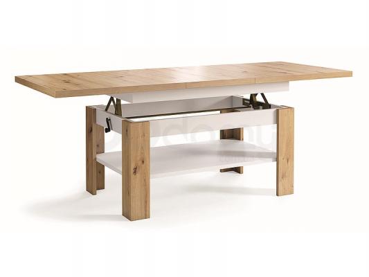 Стол-трансформер SIGNAL Montana дуб/белый матовый, фото 1