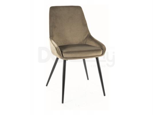 Крісло Signal Cobe Velvet оливковий, фото 1