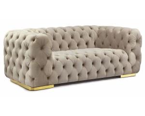 Диван SIGNAL Chester 2 Velvet бежевый, фото 1