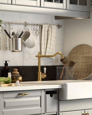 Змішувач для кухні GLITTRAN 104.685.11 IKEA (ИКЕА GLITTRAN), фото 4