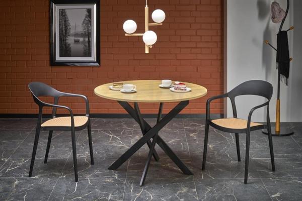 Стол Halmar EDGAR дуб золотой, фото 1