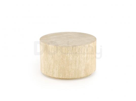 Журнальний столик HALMAR TRAVERTINO OKRĄGŁA, фото 1