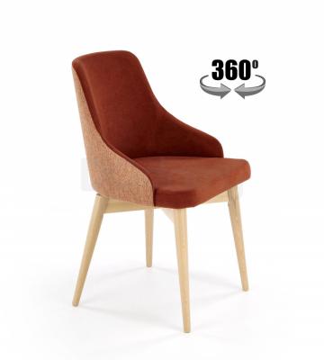 Крісло HALMAR MALAGA Кориця (MAVEL 44 / STELAR 54), фото 1