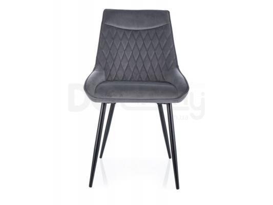 Кресло SIGNAL Agat Velvet Серый (BLUVEL 14), фото 1