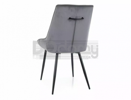 Кресло SIGNAL Agat Velvet Серый (BLUVEL 14), фото 2