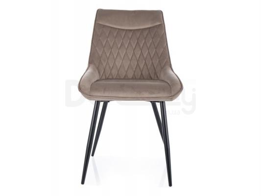 Кресло SIGNAL Agat Velvet Темный беж (BLUVEL 40), фото 1