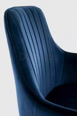 Кресло SIGNAL APPLE VELVET Синий (BLUVEL 86), фото 3