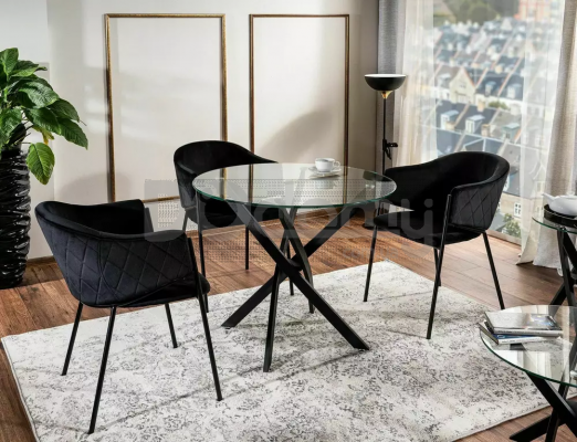 Крісло Signal Bono Velvet Чорний (BLUVEL 19), фото 2