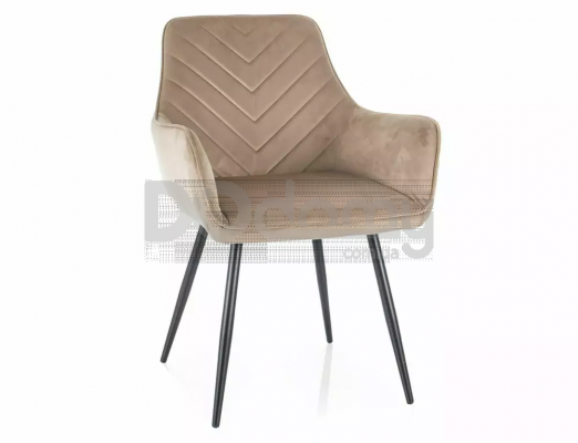 Крісло Signal FIG VELVET Бежевий (BLUVEL 28), фото 2