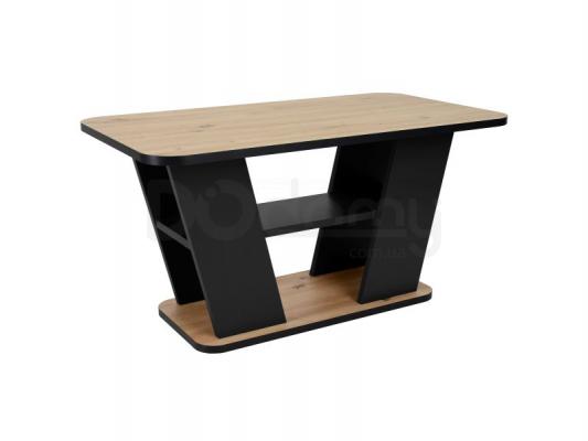 Журнальный столик Signal PLATON дуб артизан/черный, фото 1